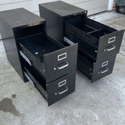    2Drawer Filing Cabinets Good For Garage Storage 