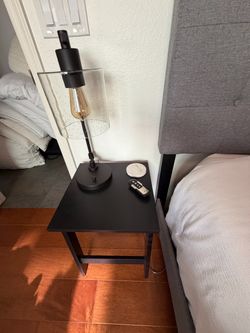 Black Side Table