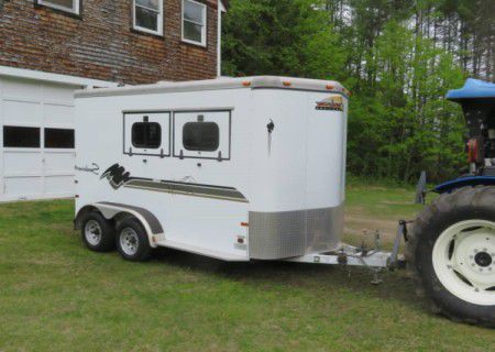 $1OOO Excellent Condition 2 horce trailer At Looking.