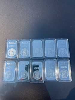 1 OZ SILVER BARS