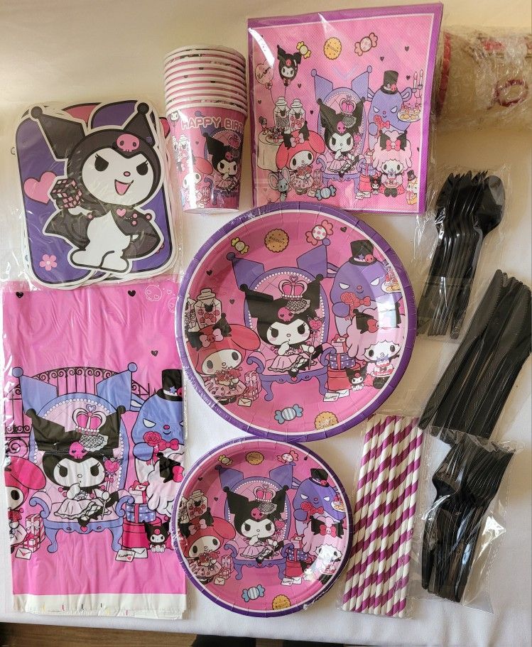 Kuromi Birthday Party Decoration