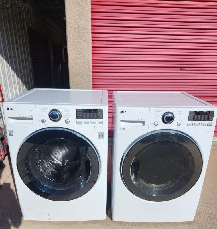 Lg Xl Washer And Dryer Set 