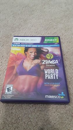 Xbox 360 zumba fitness world party