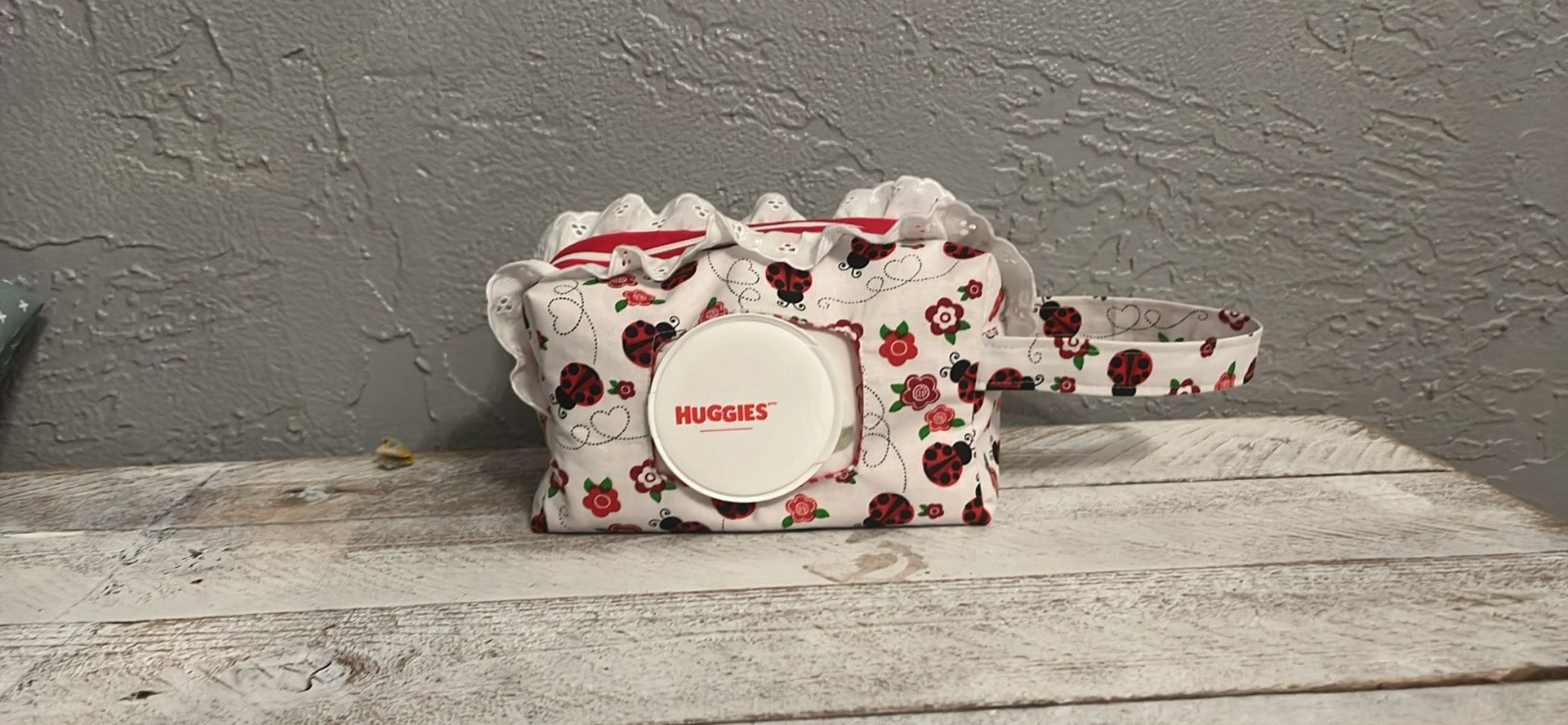 Handmade Diaper And Wipe Pouch