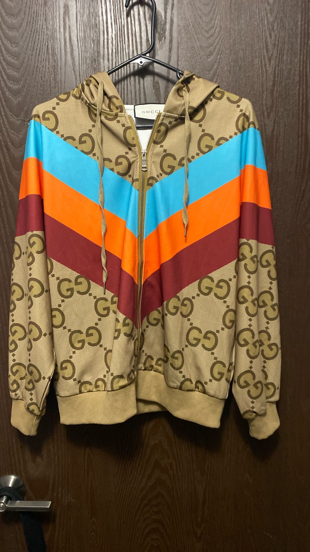 Gucci ZipperUp Hoodie ,Women’s XL Excellent Condition / Near New = only $120 to pick up in Littleton!