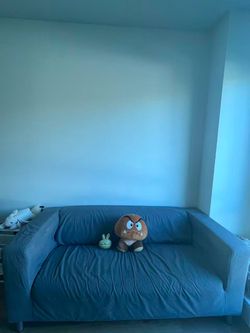 IKEA KLIPPAN Loveseat - Gray (Vissle Gray)