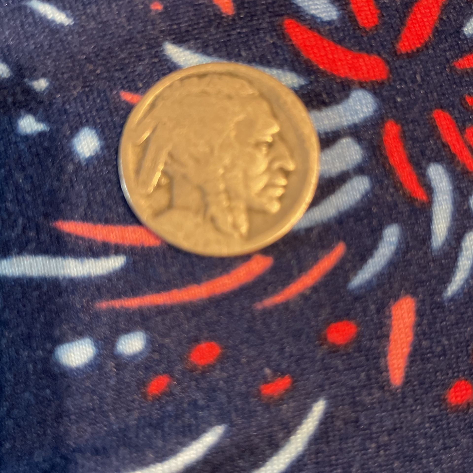 very rare indian head nickle U.S ( No Date )