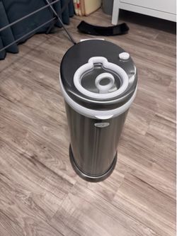 Ubbi Steel Diaper Pail, Odor Locking, No Special Bag Required