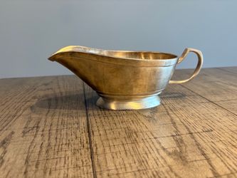 Silver Gravy Dish