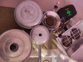 Camping Cooking Items.