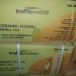 TrafficMASTER Lismori Grigio 12 in. x 12 in. 