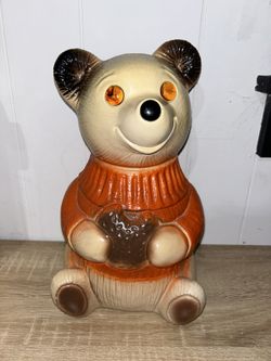 Vintage Bear Piggy Bank