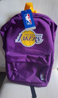 Mitchell & Ness Los Angeles Lakers Hardwood Classics backpack in purple
