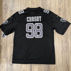 Las Vegas Raiders #98 Maxx Crosby New Black Stitched Jersey, S To 3Xl