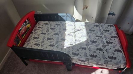 Disney Cars Toddler Bed Frame with mattress