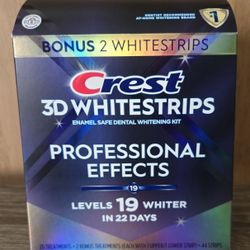 NEW Crest 3D Whitestrips-Professional Effects