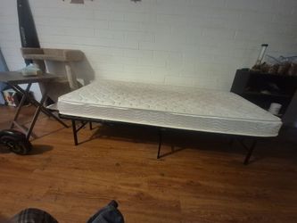 Twin bed and frame