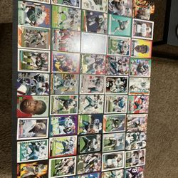 49 Richmond Webb & Keith Sims Football Cards With Rookies 10x Pro Bowl Miami Dolphins Offensive Lineman Stars