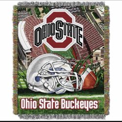 Northwest Ohio State Buckeyes 48'' x 60'' Woven Throw