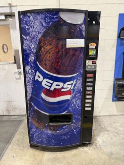Pepsi Soda Vending Machine