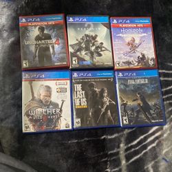 PS4 Games No Scratches