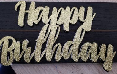 Cake toppers-Any name,Any color