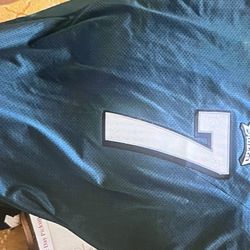 Mike Vic Signed Eagles Jersey