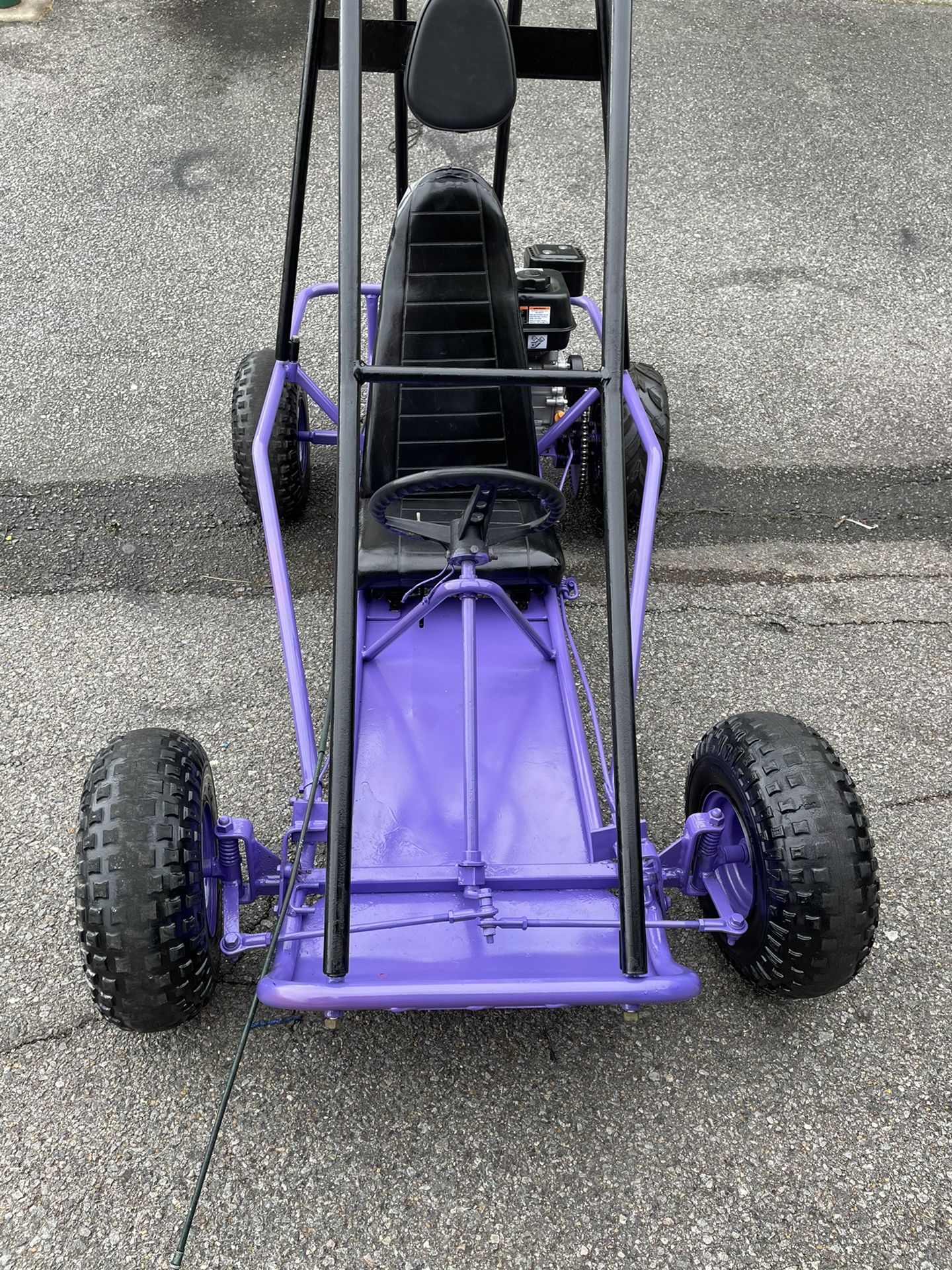 Purple Manco Go Kart