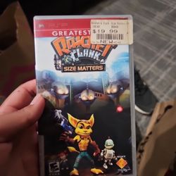 Psp Game Ratchet And Clank Size Matters