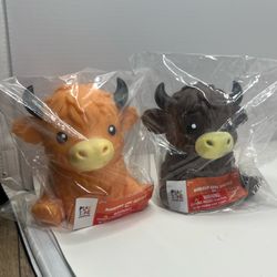 Brand New Play Side Creations Highland Cow Squishies