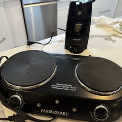 Farberware Electric Cook Top And Can Opener