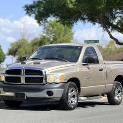 2003 dodge ram single cab short bed, low miles