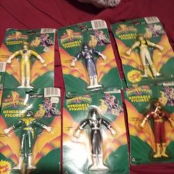 1994 Power Rangers Action Figures 