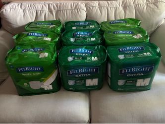 Pañales  talla   M  para adulto