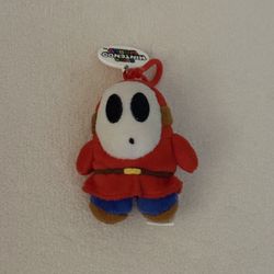 Super Nintendo World Shy Guy Plush Keychain