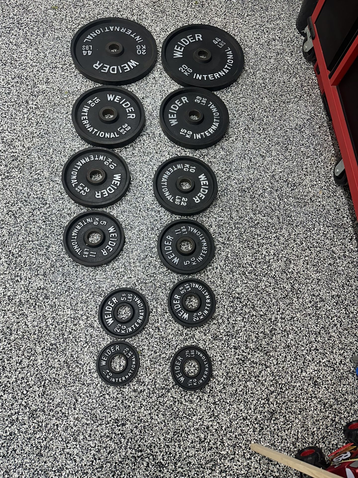 Weider Weight Set