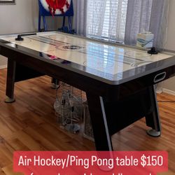 Air Hockey/Ping Pong Table