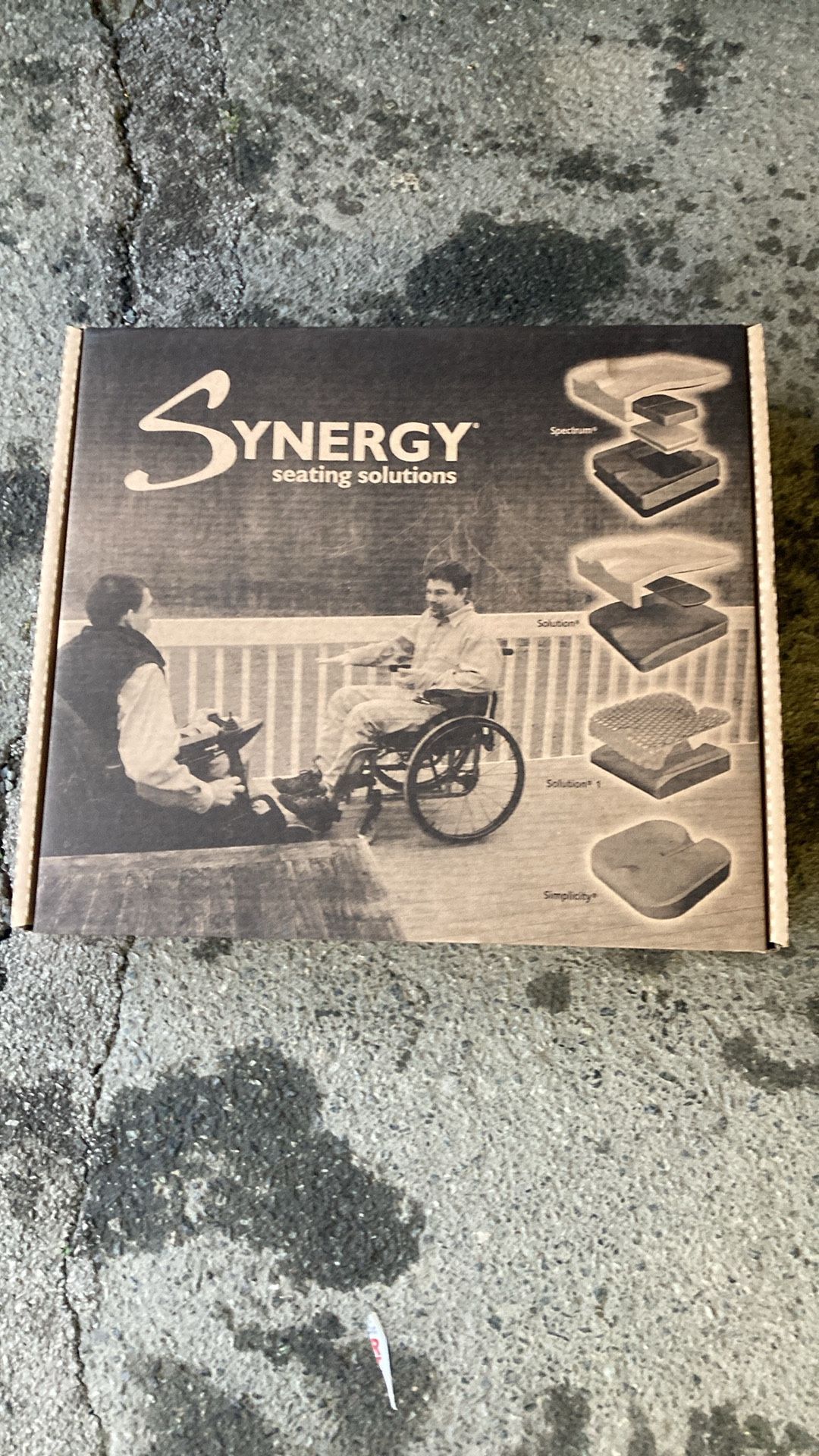 Synergy wheel seat cushion