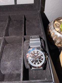Casio Men's Sports Multifunction Watch MTP-VD300 - Black Resin Strap⁠