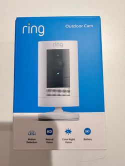 Ring Outdoor Cam (Stick Up Cam)