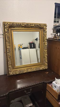 French Gilt  Mirror 
