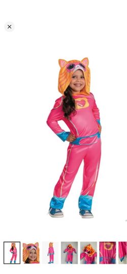 DISNEY Toddler Classic SuperKitties Ginny Hooded Halloween Jumpsuit Costume 2T