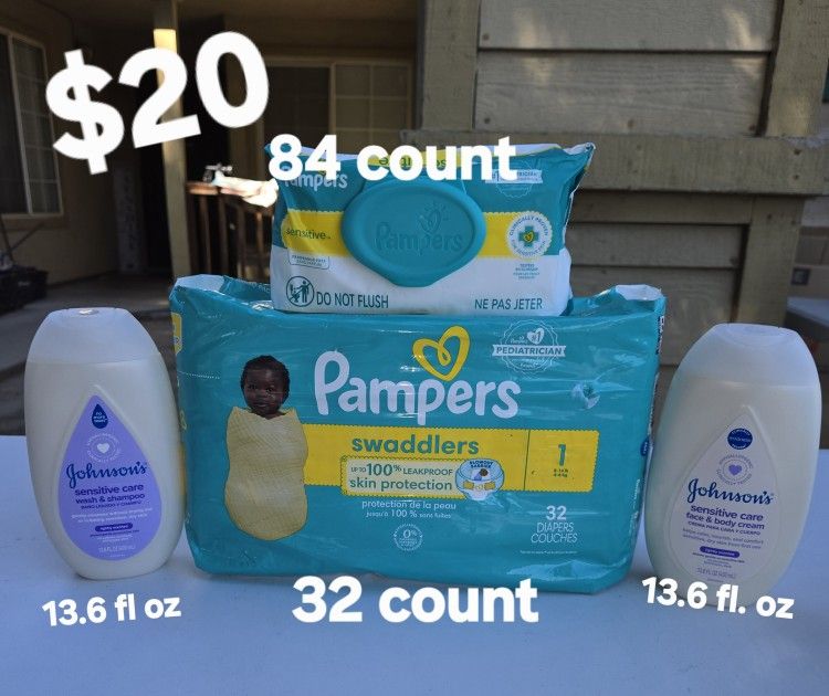 PAMPERS BRAND DIAPER BUNDLE