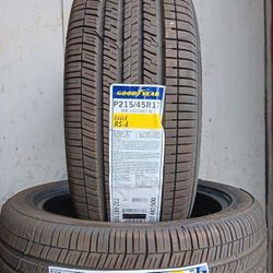 4 New Tires Good Year Sport 215/45/17 Tires