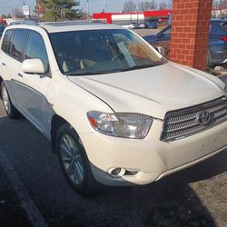 2008 Toyota Hylander Hybrid Limited For $4.999 Edition Clean Title One Owner E