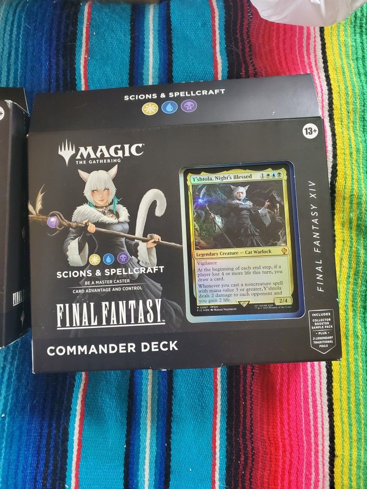 Final Fantasy Magic the Gathering Commander Decks