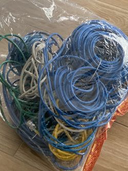 Ethernet Cables 10 Cents A Foot - Assorted Size