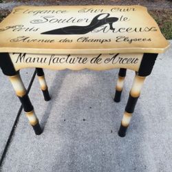 24"X16" Unique side table