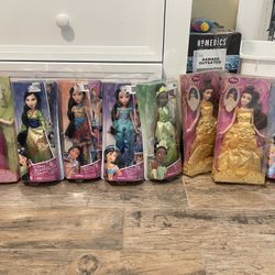 Disney Princess Dolls Lot