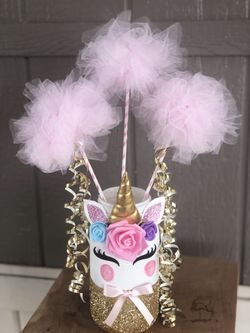 Unicorn Birthday Party Centerpiece